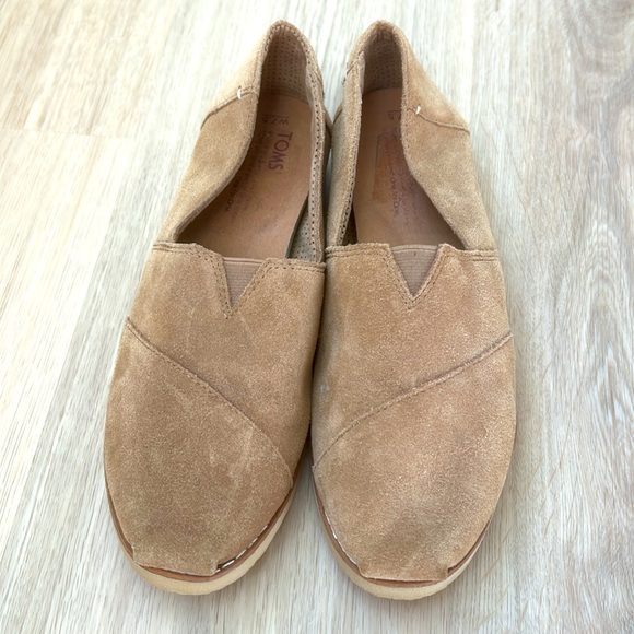TOMS Alpargata Suede Shoes - Picture 1 of 5